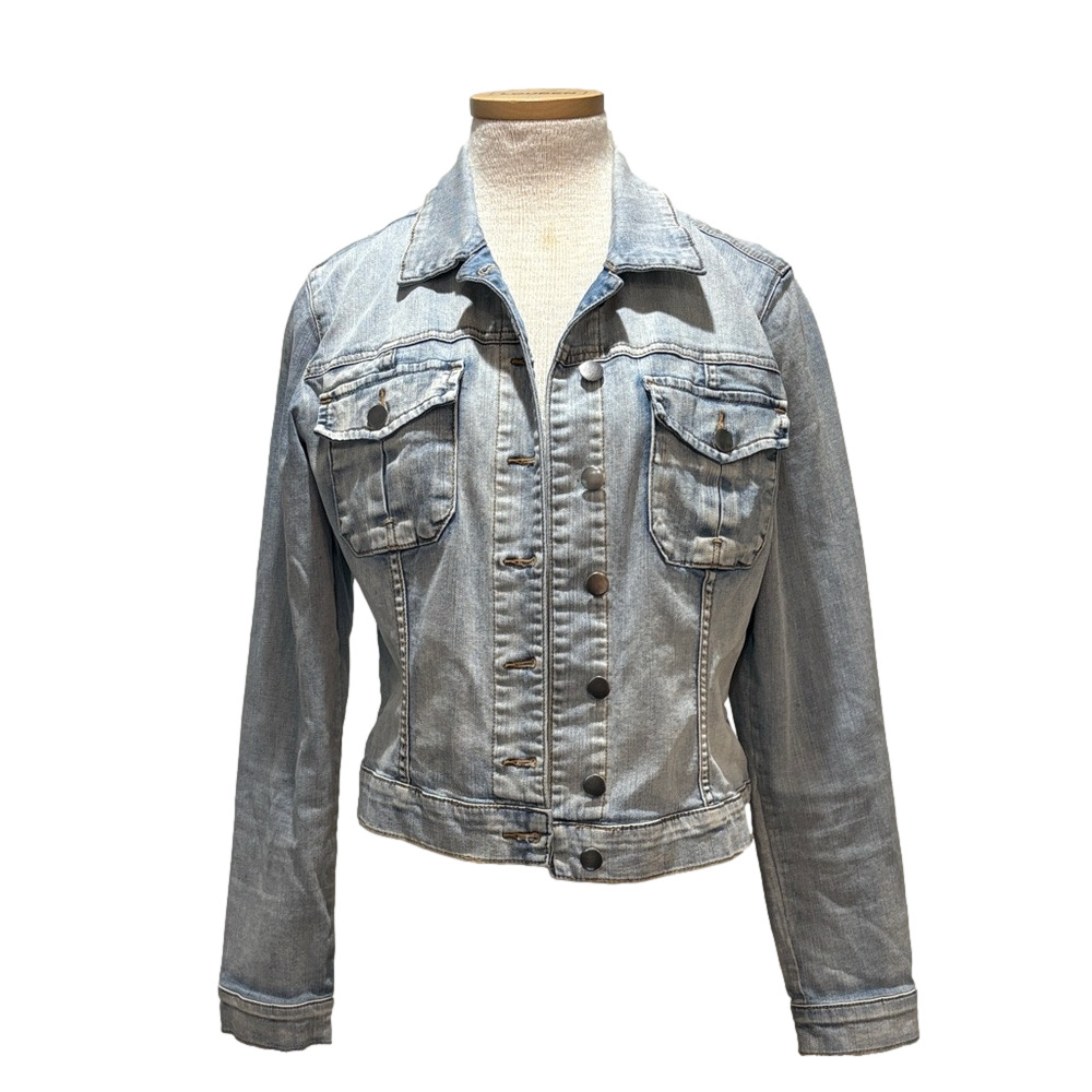 Kut from the Kloth sz L light wash denim jacket